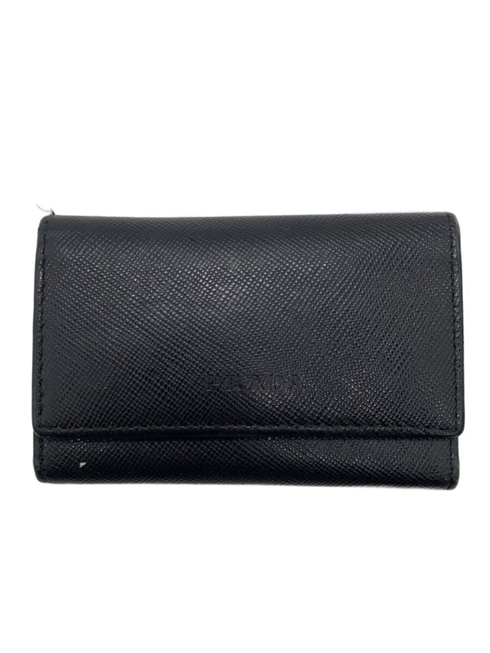 Prada Key Case Wallet Black